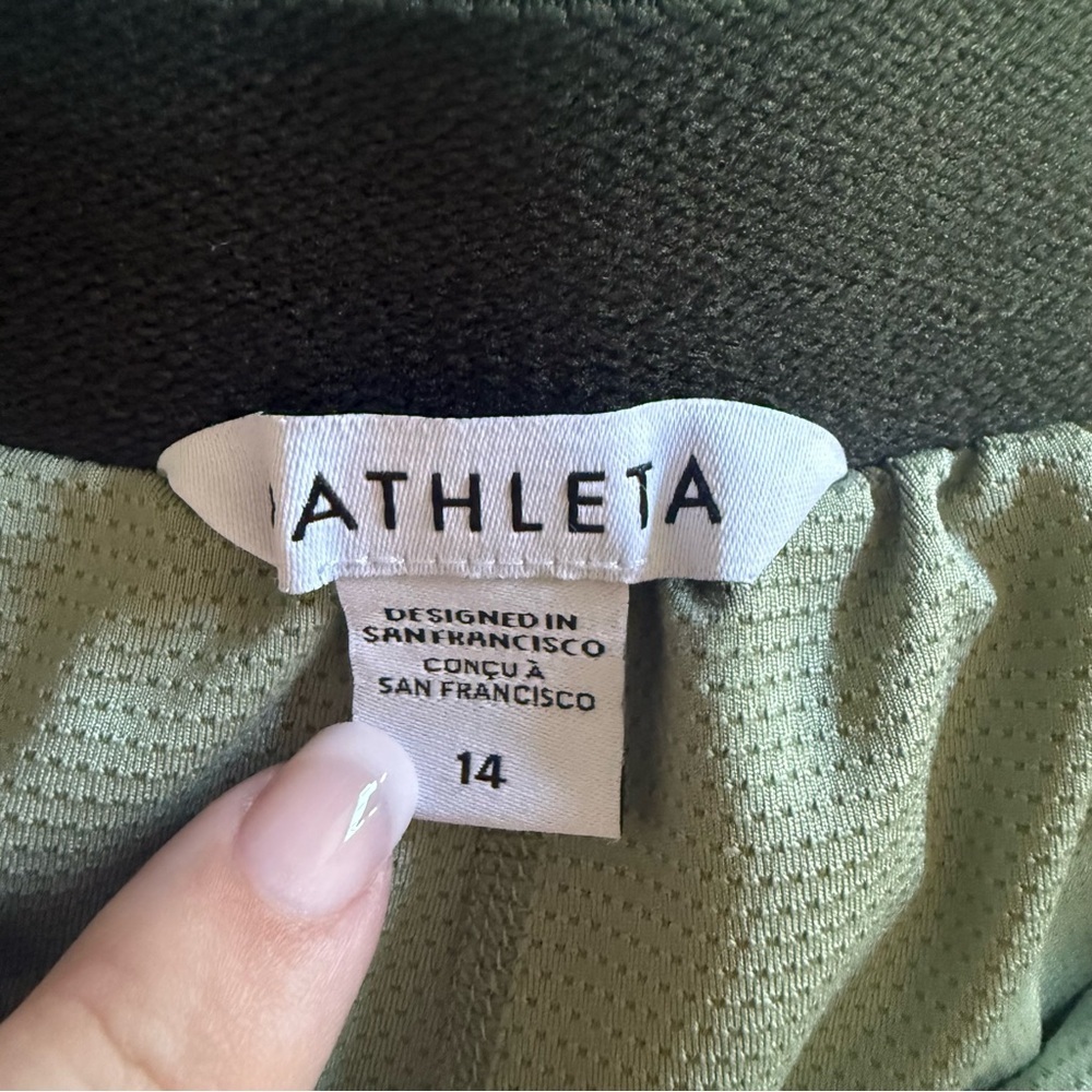 Athleta Vienna Skort Green Size 14 Golf Tennis Preppy - Picture 8 of 9